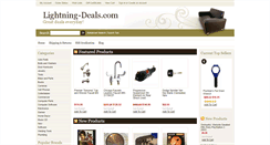 Desktop Screenshot of lightning-deals.com